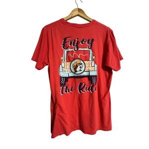 Buc-ee's Beaver Jeep Enjoy The Ride Tee Medium
